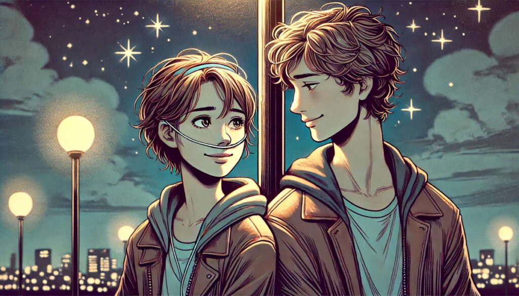 Hazel e Augustus, do livro A Culpa é das Estrelas