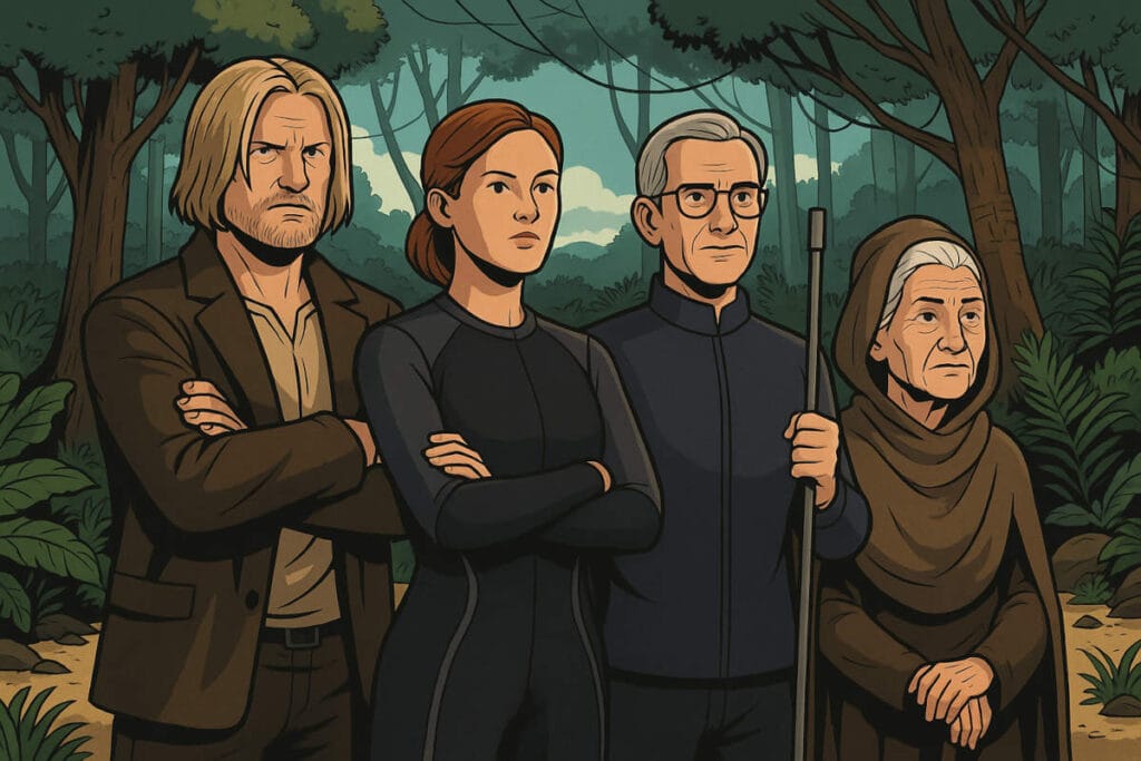 Personagens de Amanhecer na Colheita